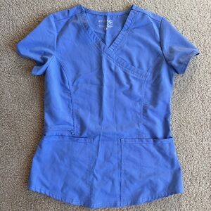 Scrubology Blue Scrub Top